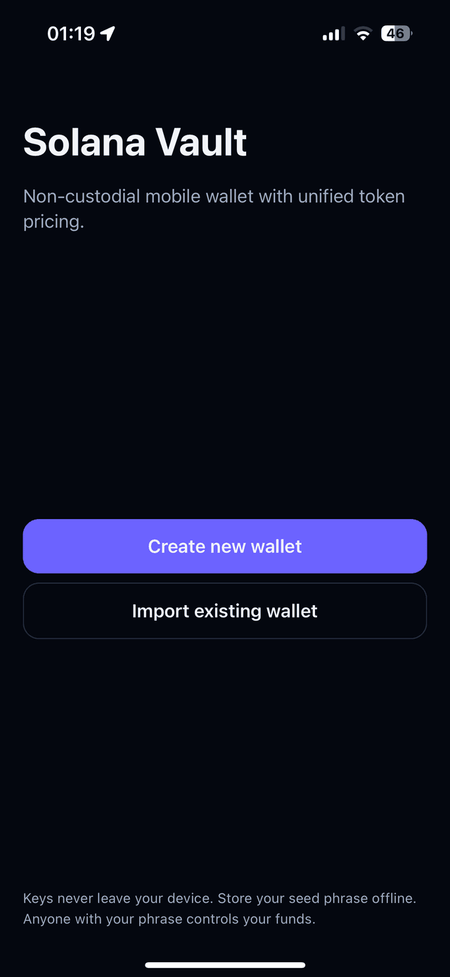 Capture d'écran de bienvenue